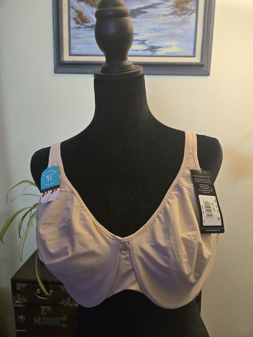 40D Bali Nude Full Coverage Underwire Bra